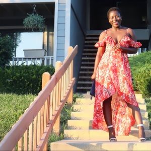 Meghan eden rose dress